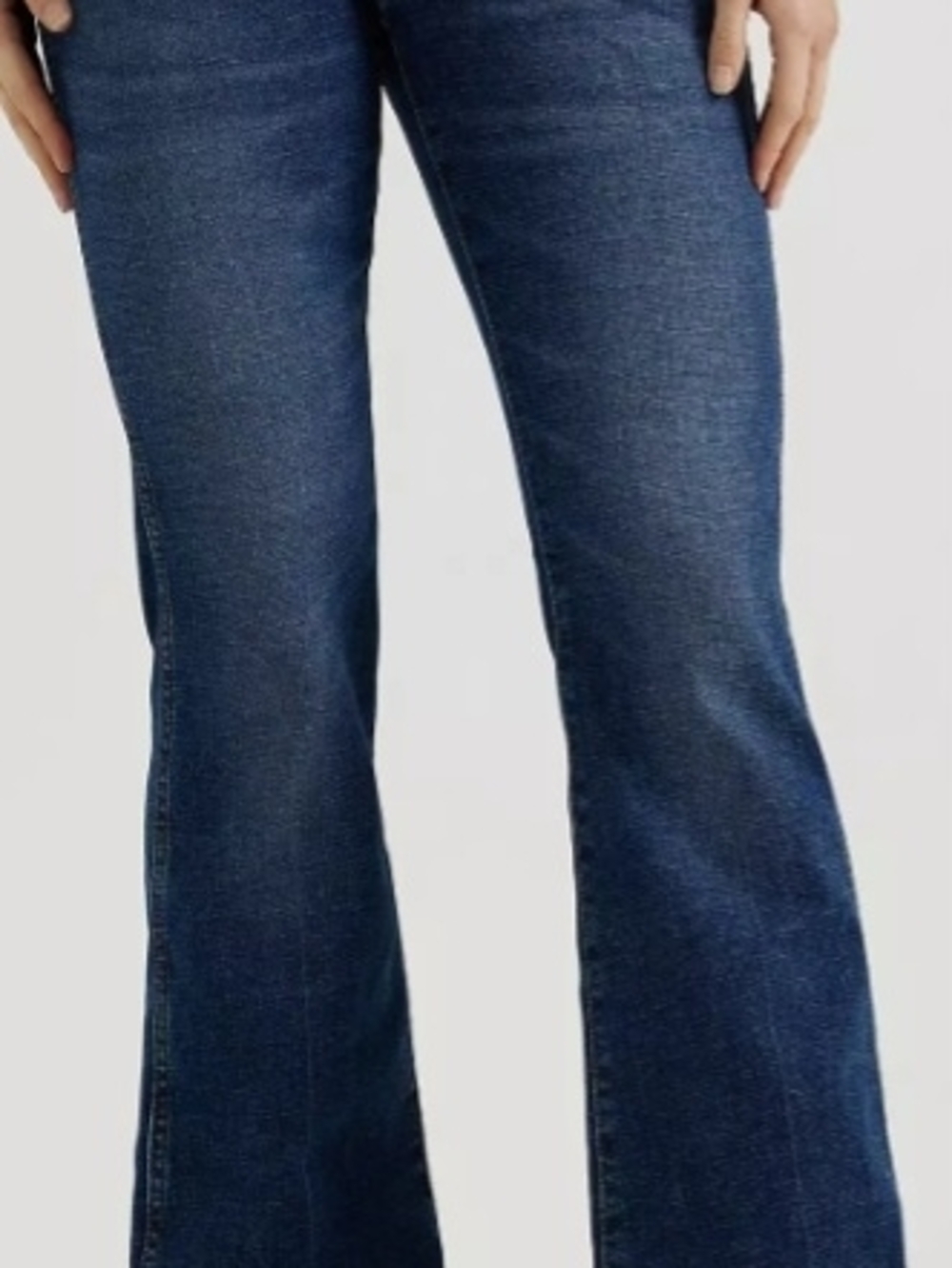 Wrangler Women's Dark Blue Flare Jeans